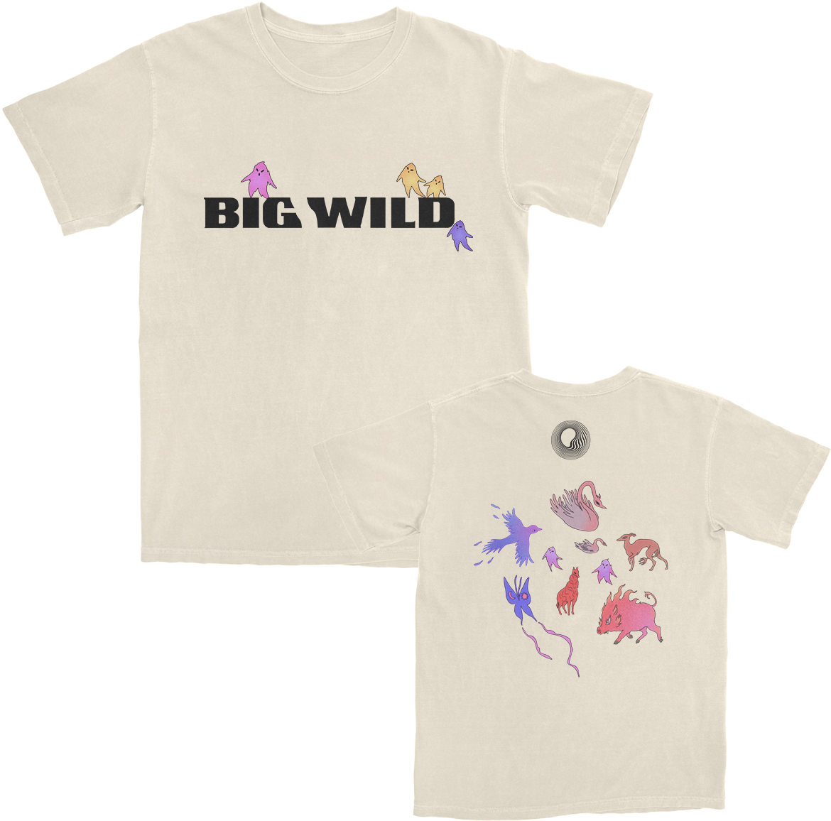 Big Wild Figures T-Shirt (White)