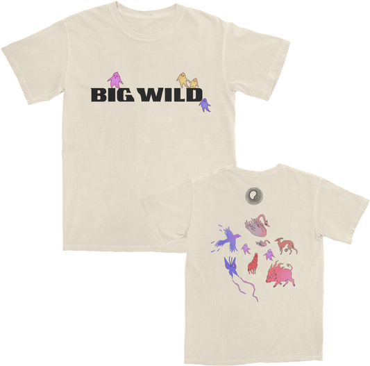 Big Wild Figures T-Shirt (White)