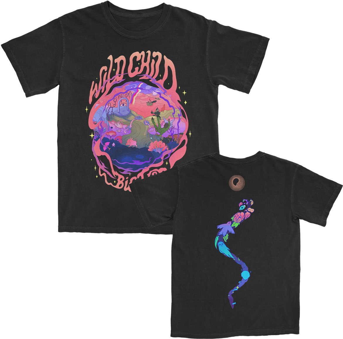 Big Wild Universe 2025 Tour T-Shirt (Black)