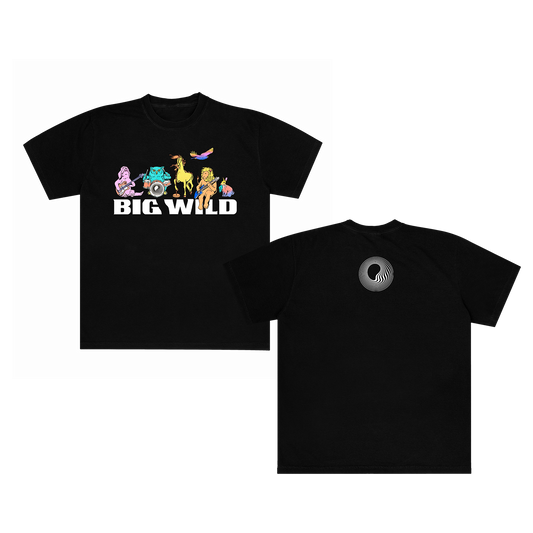 Animals T-Shirt (Black)