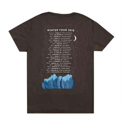 2018 Winter Tour T-Shirt (Brown)